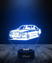 Lampka LED 3D Plexido Samochód BMW E24