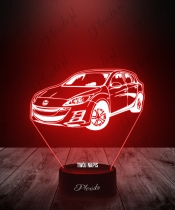 Lampka LED 3D Plexido Samochód Mazda 3 - 2