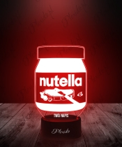 Lampka LED 3D Plexido Nutella Czekolada - 1