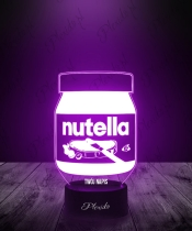 Lampka LED 3D Plexido Nutella Czekolada - 2