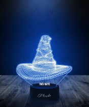 Lampka LED 3D Plexido Harry Potter Tiara Przydziału Czapka