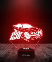 Lampka LED 3D Plexido Samochód BMW BMW E36 M3 - 3