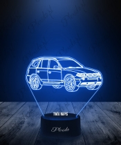 Lampka LED 3D Plexido Samochód BMW X3 4X4