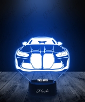 Lampka LED 3D Plexido Samochód BMW M4
