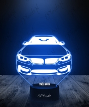 Lampka LED 3D Plexido Samochód BMW M4 F82