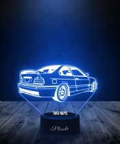 Lampka LED 3D Plexido Samochód BMW E36 M3