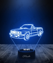 Lampka LED 3D Plexido Samochód BMW E325i