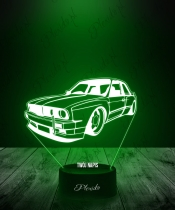 Lampka LED 3D Plexido Samochód BMW E30 M3 - 1