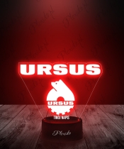 Lampka LED 3D Plexido Prezent dla Fana Rolnictwa Ursus Logo