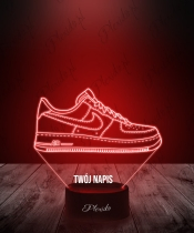 Lampka LED 3D Plexido But Sportowy Nike Force 1 - 1