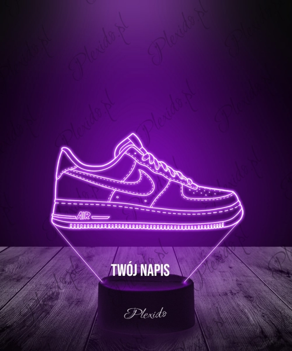 Lampka LED 3D Plexido But Sportowy Nike Force 1