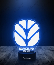 Lampka LED 3D Plexido Prezent dla Fana Rolnictwa New Holland Logo