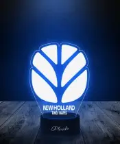 Lampka LED 3D Plexido Prezent dla Fana Rolnictwa New Holland Logo