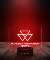 Lampka LED 3D Plexido Prezent dla Fana Rolnictwa Massey Ferguson - 1