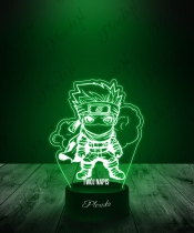 Lampka LED 3D Plexido Dla fana Anime Sharingan Kakashi Naruto - 1