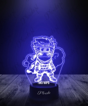 Lampka LED 3D Plexido Dla fana Anime Sharingan Kakashi Naruto - 2