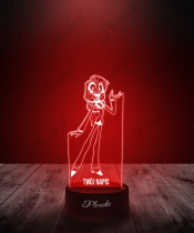 Lampka LED 3D Plexido Hazbin Hotel Charlie - 3