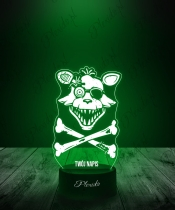 Lampka LED 3D Plexido Five Nights at Freddy's FNAF Foxy - 1