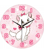 Zegar Ścienny dla Dzieci Plexido Kotek Marie Dla Dziewczynki - 1