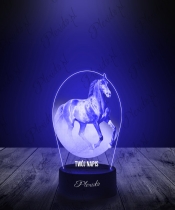 Lampka LED 3D Plexido Prezent Koń Konik