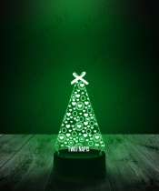 Lampka LED 3D Plexido Świąteczna Choinka Boże Narodzenie
