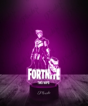 Lampka LED 3D Plexido Gra Fortnite Reese - 2