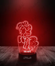 Lampka LED 3D Plexido Bajka My Little Pony Pinkie Pie Kucyk - 1