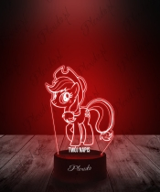 Lampka LED 3D Plexido Bajka My Little Pony Apple Jack - 1