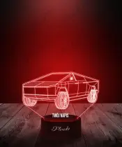 Lampka LED 3D Plexido Samochód Cybertruck Tesla - 2