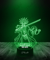 Lampka LED 3D Plexido Bleach Zaraki Kenpachi Yachiru Bleach - 1