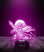 Lampka LED 3D Plexido Anime Skull Knight Berserker - 2