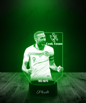 Lampka LED 3D Plexido Piłkarz Cenk Tosun Reprezentacja Euro