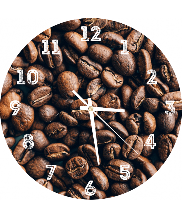 zegar_ścienny_plexido_ziarna_kawy
