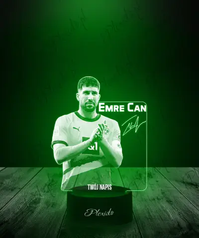 Lampka LED 3D Plexido Piłkarz Emre Can Reprezentacja Euro