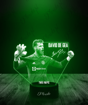 Lampka LED 3D Plexido Piłkarz David De Gea Reprezentacja Euro