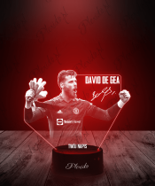 Lampka LED 3D Plexido Piłkarz David De Gea Reprezentacja Euro - 2