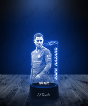 Lampka LED 3D Plexido Piłkarz Eden Hazard Reprezentacja Euro