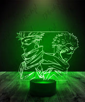 Lampka LED 3D Plexido Jujutsu Kaisen - 2