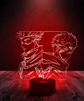 Lampka LED 3D Plexido Jujutsu Kaisen - 3