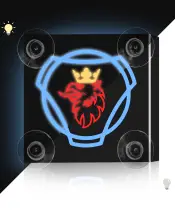 Illuminated LED Corner Boards for Truck Drivers with Premium Print - 6