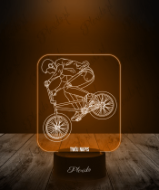 Lampka LED 3D Plexido Igrzyska Olimpijskie 2024 Freestyle BMX - 2