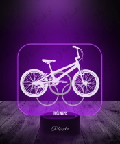 Lampka LED 3D Plexido Freestyle BMX Igrzyska Olimpijskie 2024