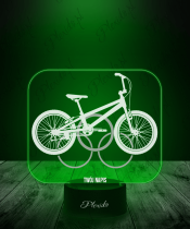 Lampka LED 3D Plexido Freestyle BMX Igrzyska Olimpijskie 2024 - 2