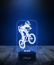 Lampka LED 3D Plexido Igrzyska Olimpijskie 2024 Rower BMX Freestyle - 2