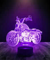 Lampka LED 3D Plexido Motor Harley-Davidson - 3