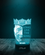 Lampka LED 3D Plexido Gra o Tron Ród Smoka Long Live The King - 2