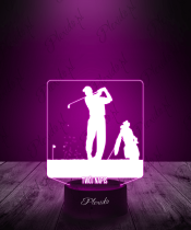 Lampka LED 3D Plexido Igrzyska Olimpijskie Golfiści Golf