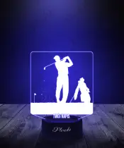 Lampka LED 3D Plexido Igrzyska Olimpijskie Golfiści Golf - 2