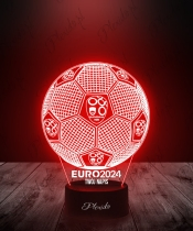 Lampka LED 3D Plexido Piłka Nożna Reprezentacja Słowenia Euro 2024 - 1