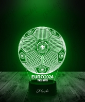 Lampka LED 3D Plexido Piłka Nożna Reprezentacja Niemcy Euro 2024 - 1